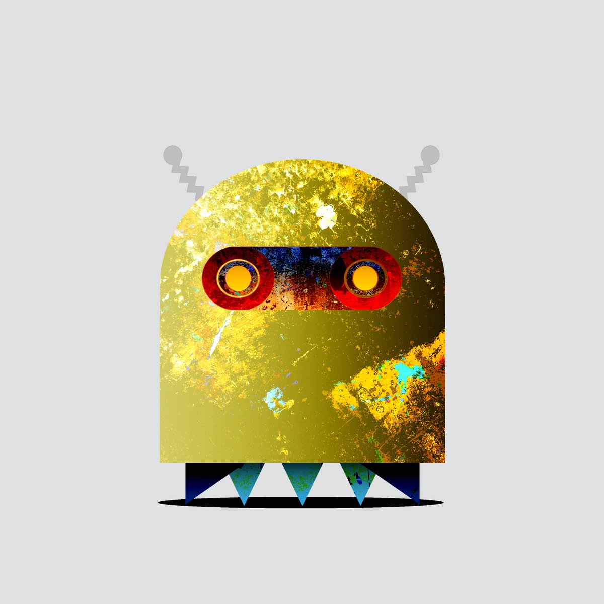 staxxnft's tweet photo. GM from the golden robots of the STAXX Galaxxy! 💫 https://t.co/opVfs86IhH