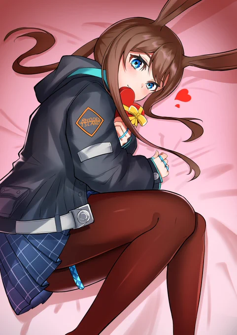 アーミヤとバレンタイン🍫🐰
#アークナイツ #明日方舟 #Arknights 