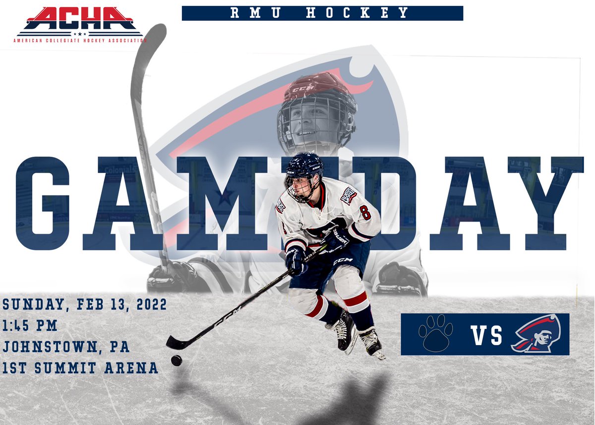 Regular season finale.

⏱: 1:45 P.M.
🆚: Pitt-Johnstown
🏟: 1st Summit Arena