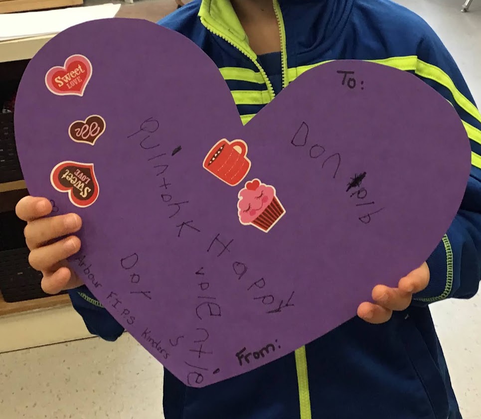 Building relationships and developing a sense of community <a href="/louisearbourfi/">Louise Arbour FI</a>!  Thank you Ms. Reeves for including us in your project to bring joy to seniors at a nearby retirement home.  Hoping these Valentines bring a smile to those who receive them! #fdkliteracy <a href="/TVDSBKinder/">TVDSBKindergarten</a>