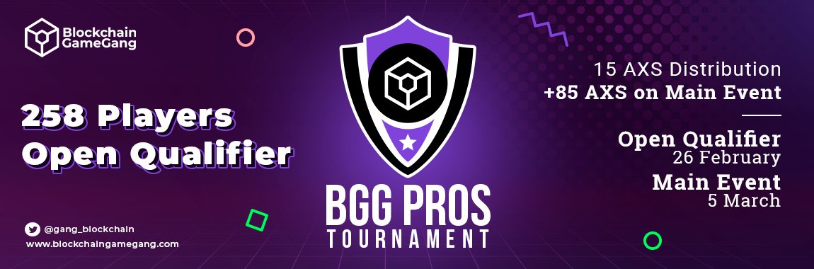 gang_blockchain's tweet photo. You can now register into our open qualifier tournament!
https://t.co/ui63XllP1t https://t.co/slNPAkCq3z