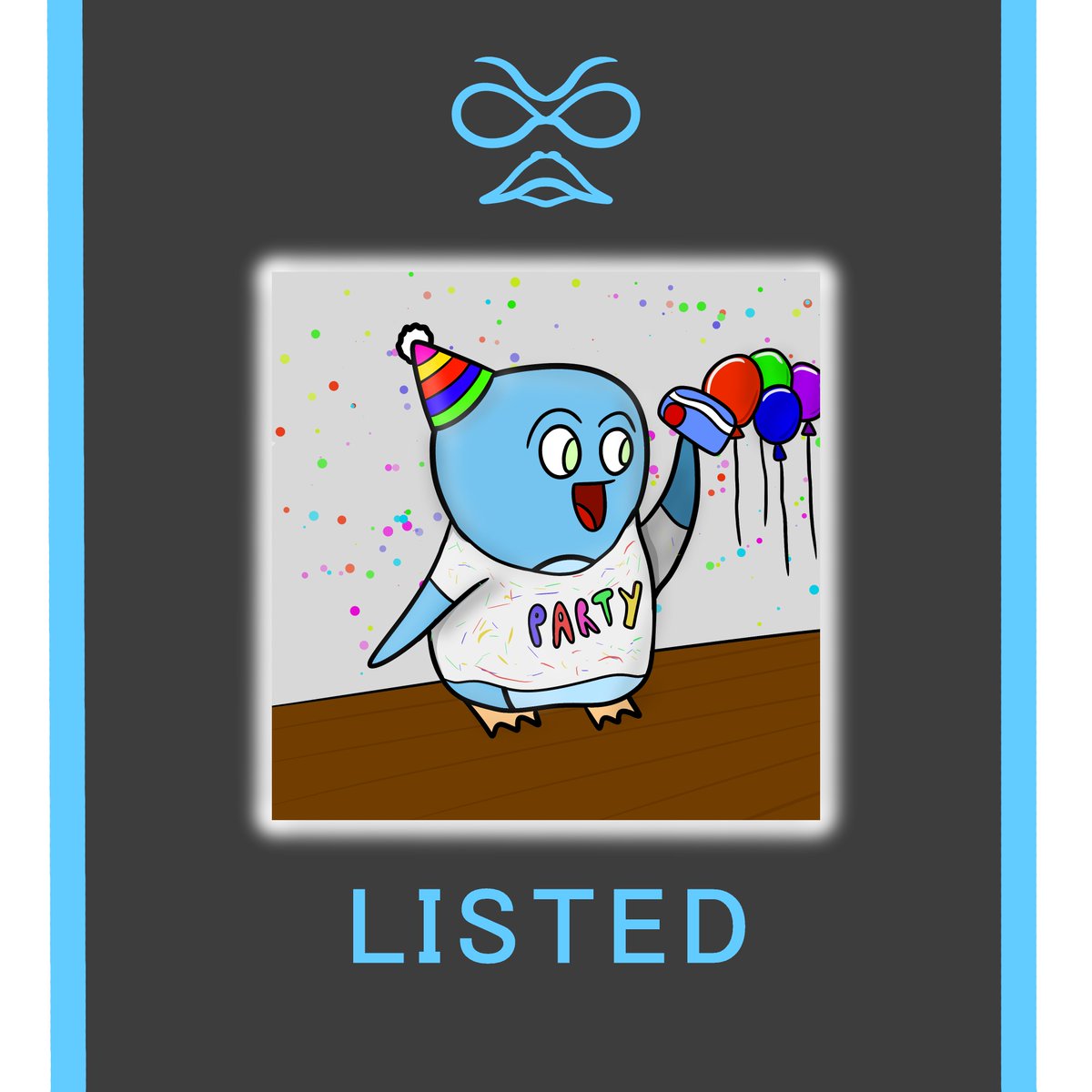 NEW NFT DROP!!!
Edition #23 Party Penguin🎉 for 0.0008 ETH
Collect now on #opensea to become a member of the Peaceful Penguins Club!
.
Join our Discord for more information on new drops!
(Link in bio)
.
.
#nft #nftart #nftcommunity #nftcollection #NFTs