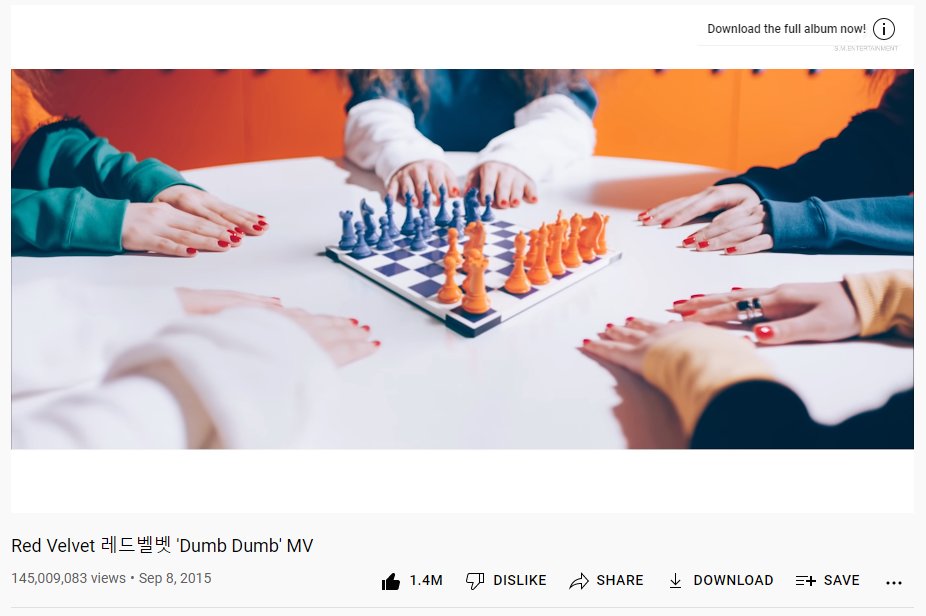 turkeyredvelvet's tweet photo. 220213 | Red Velvet'in Dumb Dumb Müzik Videosu 145 milyon izlenmeye ulaştı🎉🎉 

#RedVelvet @RVsmtown https://t.co/6xatYACDec