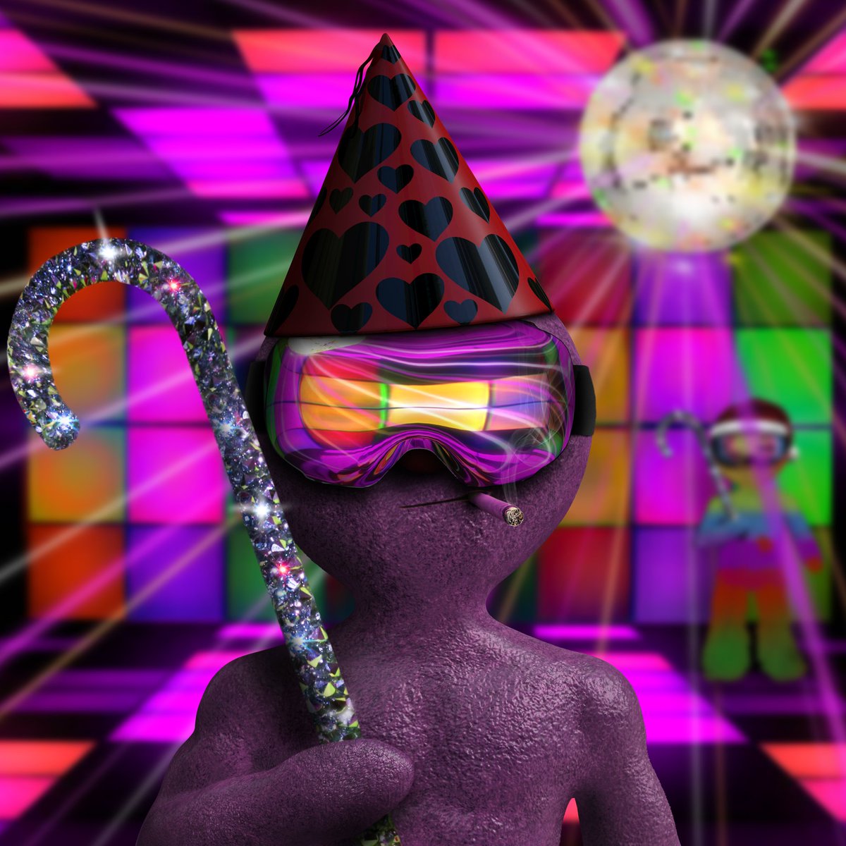Special thanks to the legend <a href="/Headroom_NFT/">Headroom</a> , a pillar of the #Rebaked movement. Truly exponential art being created this year. Halloween is going to be insane.

Thanks for creating this fren! Feel so lucky.