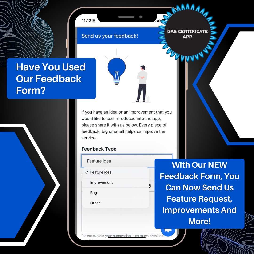 gas_certificate's tweet photo. Don 't forget to use our feedback forms for any feature requests and improvements. We take ALL feedback into consideration to make our app the best!
Start your 14 day trial today!
.
.
.
#gascertifcateapp #tradeapps #powerflush #landlordcertificate #gascertificate #gasengineer https://t.co/hUaydxpT9T
