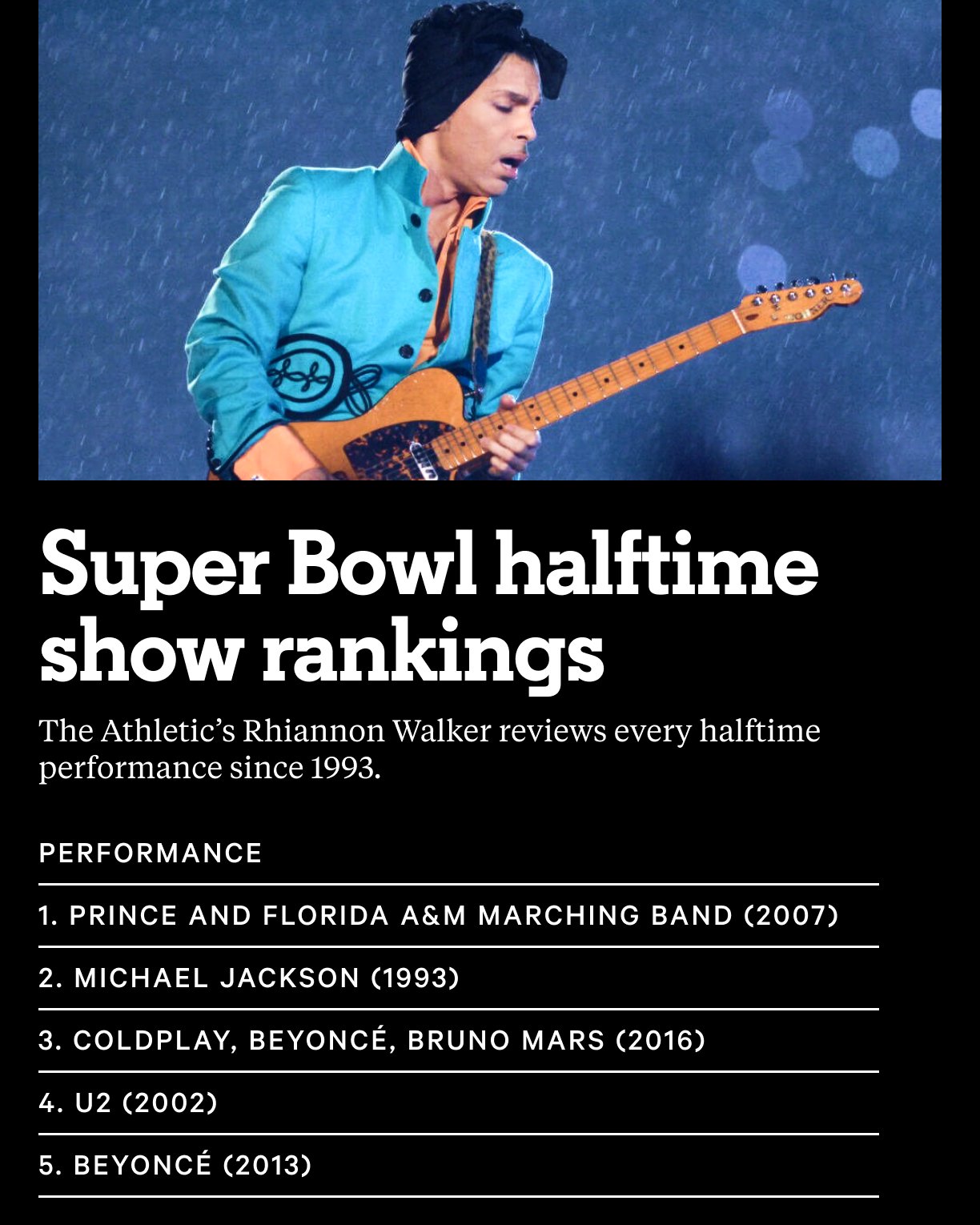 Best Super Bowl Halftime Shows: Every Performance, Ranked - Thrillist