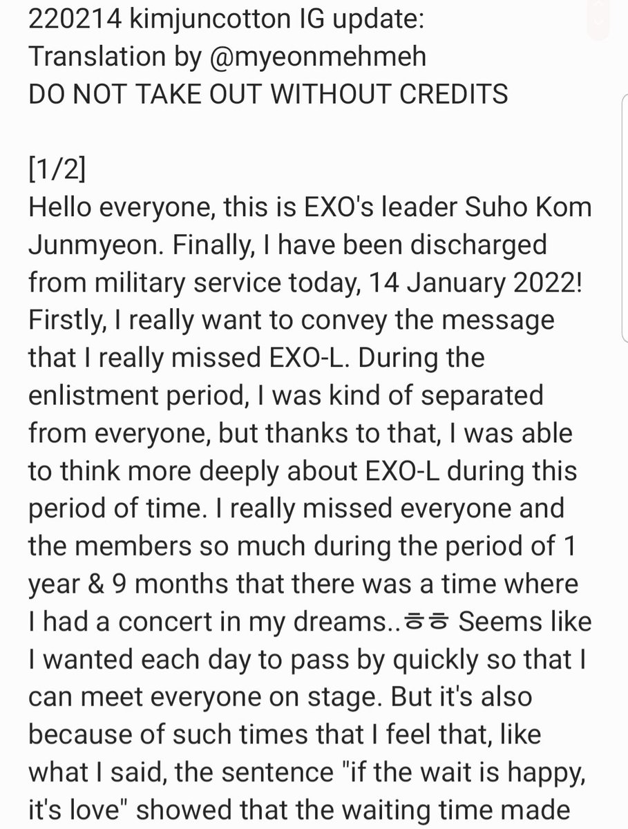 myeonmehmeh's tweet photo. 220214 kimjuncotton ig update!
#수호 #SUHO #EXO #엑소 @weareoneEXO https://t.co/t1CjKAJKM9