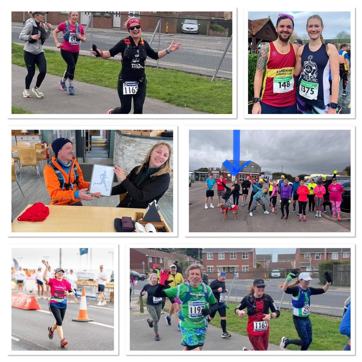 Where do these weekends go? Smiling faces everywhere but especially <a href="/runpompey/">Believe and Achieve Events Ltd</a> Half Marathon &amp; #The545BreakfastClub. <a href="/Pompey91090/">ben jarvis</a> <a href="/GosportTown/">Stoke Road and more</a>
