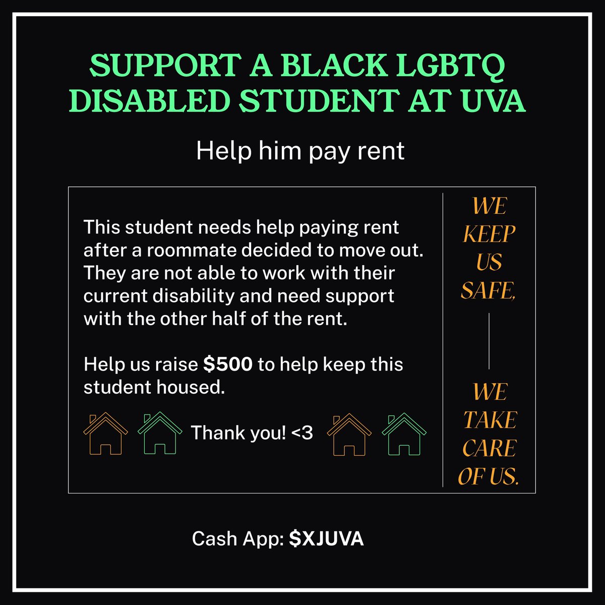 VAstudentpower's tweet photo. Boosting some mutual aid requests we got this week! Share widely! https://t.co/Hd0tDOJC22