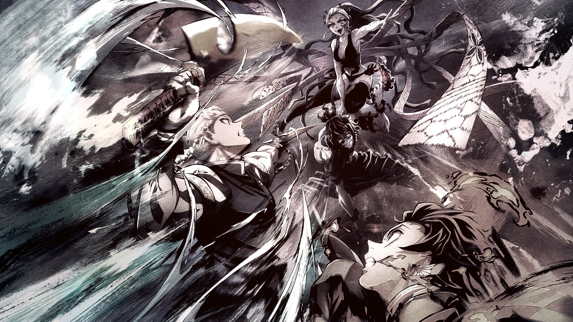 Anytube Special Illustrations To Commemorate The Broadcast Of Episode 11 Final Of The Anime Kimetsu No Yaiba Yuukaku Hen Published From The Ufotable Studios Account Ufotable 鬼滅の刃 Kimetsunoyaiba Yuukakuhen Demonslayer