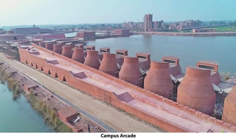 ShobhaBJP's tweet photo. Restoring the pride of Bharat!

Nalanda University, which was once demolished by the Islamic invaders, gets a stunning makeover!

Incredible revamp of one of the world's oldest Universities into the same layout as before!

Bharat Badal Raha hai! https://t.co/CEJ65uWBiy