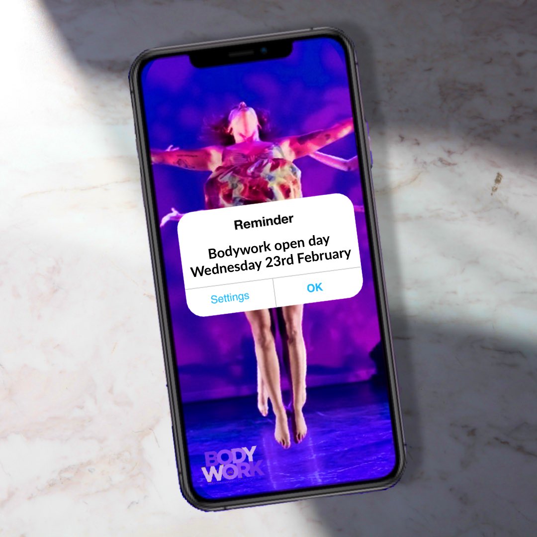 Our next open day is on Wednesday 23rd February. This is a great opportunity to take part in free workshops, observe normal timetabled classes, speak to members of staff &amp; our students to find out more about Bodywork Company Cambridge. bodyworkcompany.co.uk/college-open-d…