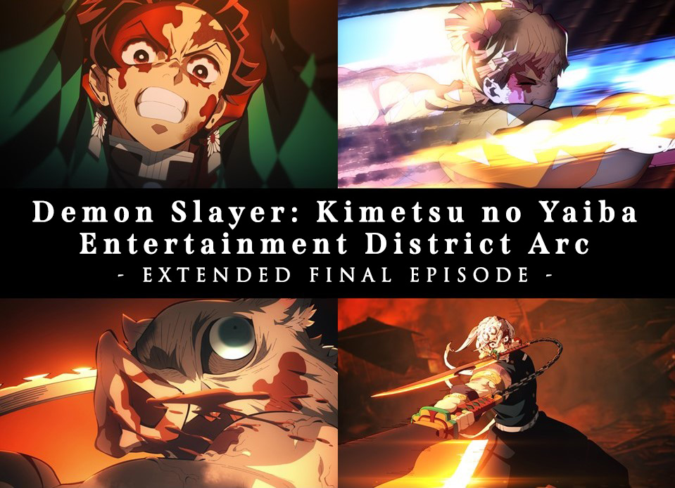 Demon Slayer: Kimetsu no Yaiba (English) on X: The final episode of Demon  Slayer: Kimetsu no Yaiba Entertainment District Arc is streaming now on  @Crunchyroll and @Funimation! ✨ 📺 Episode 11: No