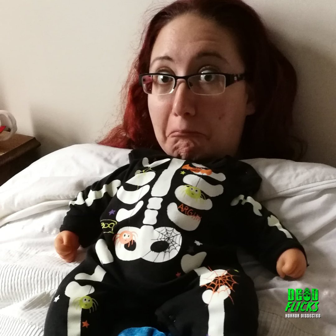Deadflicks's tweet photo. Devil child is unimpressed with your meagre horror collection.
But because it's Sunday show us what you got.
#everydayishalloween #HorrorCommunity https://t.co/v56amtTKDU