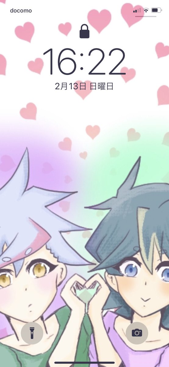 待ち受けにしたのtwitterイラスト検索結果