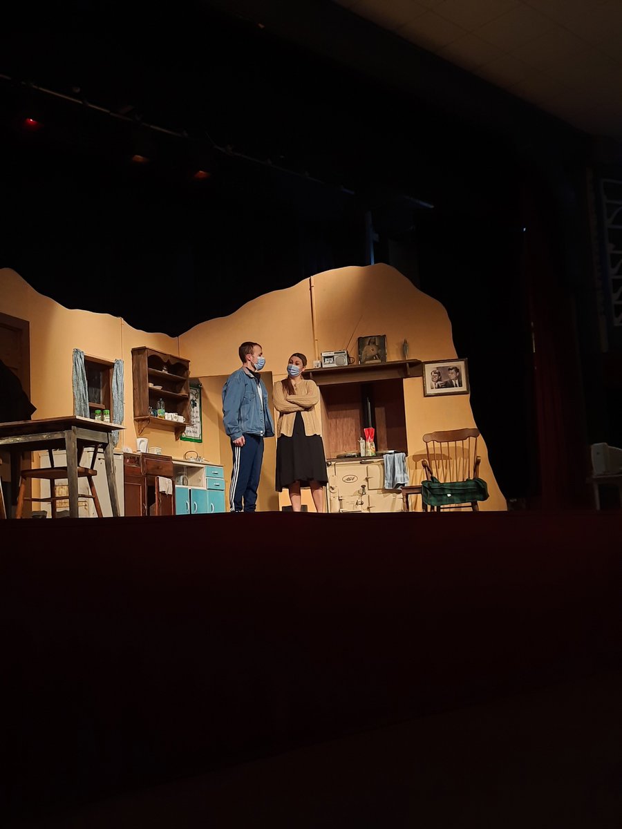 BrideviewDrama's tweet photo. Performance number 2 of 'The Beauty Queen of Leenane' tonight in Tallow Community Centre at 8pm. Tickets at the door. Not suitable for young audiences. https://t.co/ywDBcOtooN