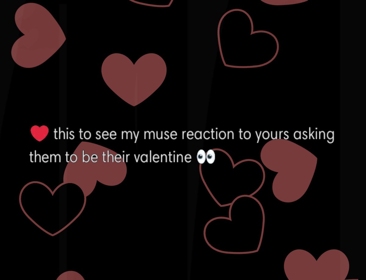 //Sorry forgot to add!

Comment down the muse your muse wants to ask
