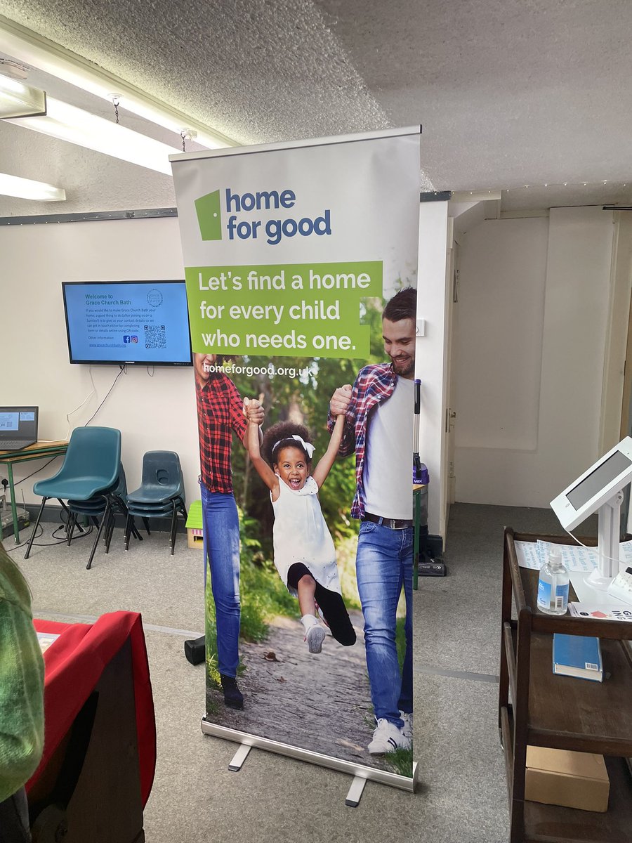 Wonderful opportunity to share with Grace Church in Bath. Thanks for having us over to talk about vulnerable kids in our area and how we can give them loving homes. Grace Church, Bath Campus <a href="/H4G_Banes/">Home for Good Bath area</a> <a href="/Home4Gd/">Home for Good</a>