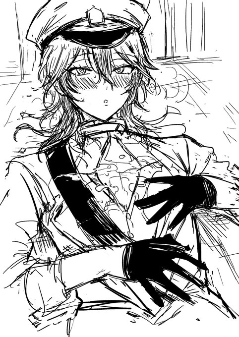 バレンタイン絵間に合わないので代わりにこの前描き殴ったレ~チャンでもあげておきます 