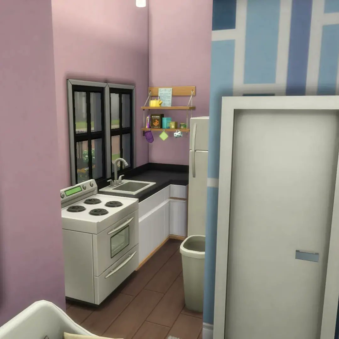 SwiftSimmer's tweet photo. 💛"Tiny Living Starter"
~micro home
~§13,988
~1Bed
~1Bath
💛NewVideo🎉
💛YouTube-Swift Simmer
💛Gallery id-5wift_5immer
💛Insta-Swift.Simmer
📌#thesims4tinyliving
#sims #SimsCreatorsCommunity #thesims4 #showusyourbuilds #starterhome @SimsCreatorsCom @TheSims @EA #tinyhome #tiny https://t.co/mfAW4uRAiR