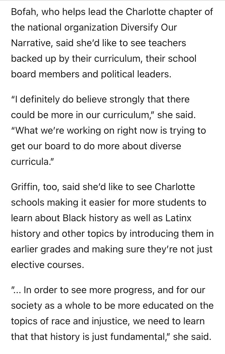 Leaders <a href="/sid_griff10/">Sidney Griffin ($)</a> @veronicabofah <a href="/MalachiThomp/">Malachi D. Thompson</a> discuss why teaching Black history matters, and how to do more