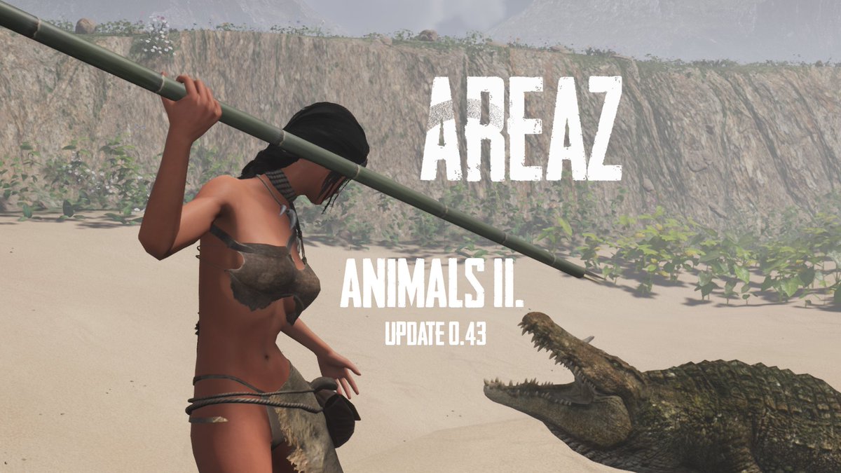 #AREAZ Update 0.43 New Realistic Animals
Crocodile, Hammerhead Shark, Rabbit and Mountain Goat
 #Steam  #VirtualPhotography
