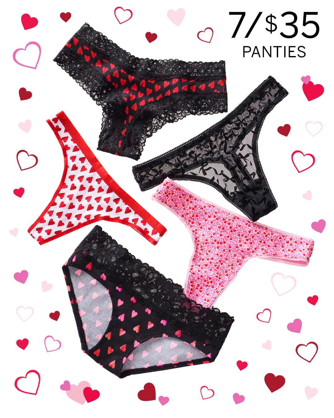 Victoria's Secret on X: The Panty Party is in full swing and it's the  perfect time to update your everyday with 7/$35 panties for a limited time.  Shop Now:   /