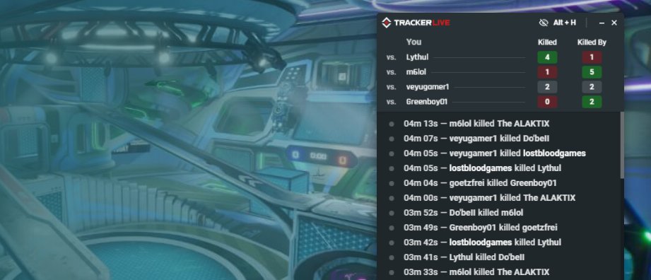 Our brand new Tracker Live #PC #Overlay #app supports live stats tracking in #splitgate!

➡️Track your duels and KDA in real time while you play.
➡️Review the kill feed in your current match.

More info and download link: tracker.gg/apps/live
