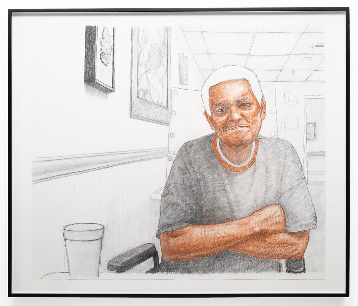 I Heard I Was a Wild One but I Don’t Remember Me (I Hope You Find the Stillness in the Trees), 2021, Charcoal, Conté &amp; Pastel on Paper, 41 x 35.5 in
••
On view at #FriezeLosAngeles February 17-20th Booth A9 with <a href="/LehmannMaupin/">Lehmann Maupin</a> @Friezeofficial
••
#ArcmanoroNiles #LehmannMaupin