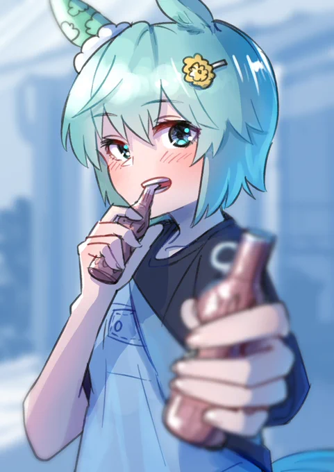 チョコないから、パピコあげます 
