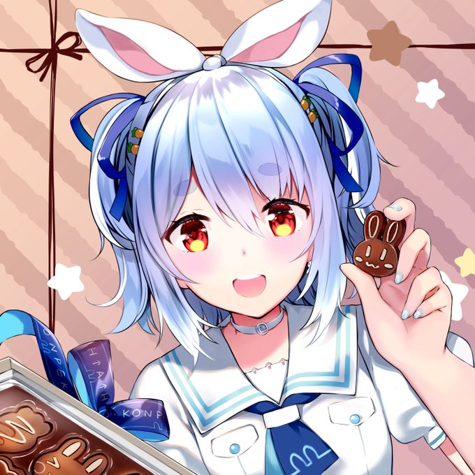 ぺこらのチョコを食べるペコ?
#兎田ぺこら  #ぺこらーと #バレンタイン 