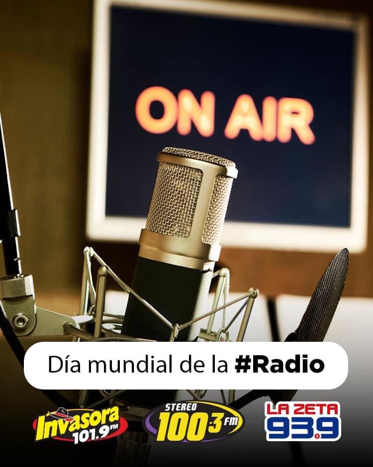 #DíaMundialDeLaRadio
Gracias a nuestros radioescuchas por su confianza,seguiremos laborando con cariño para continuar brindándoles la calidad de contenidos que ustedes merecen.Felicidades a todo el equipo creativo, técnico y administrativo que hace posible la magia de la #radio