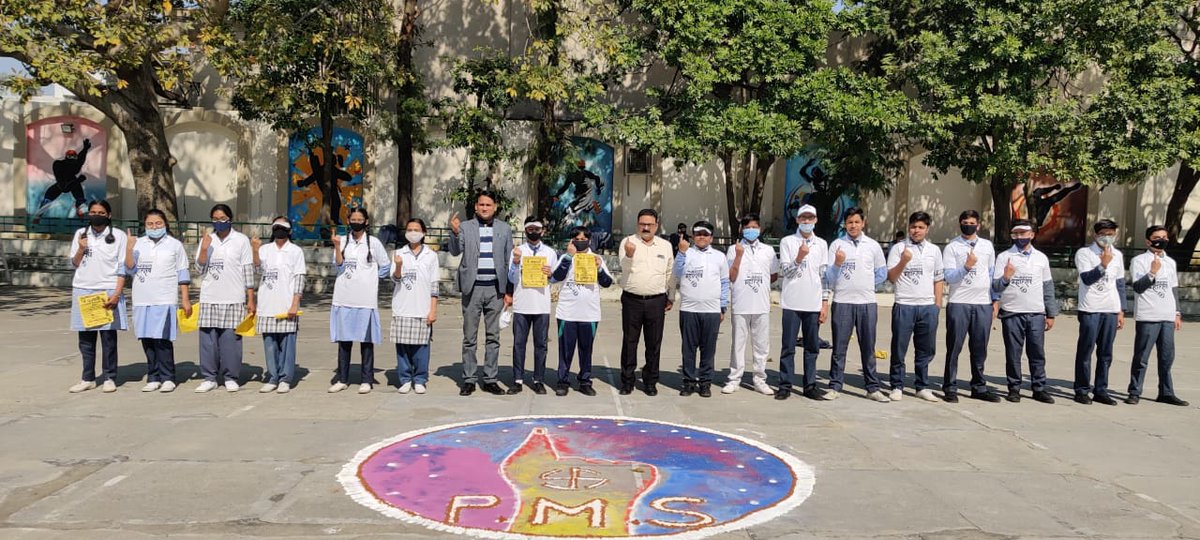 पीएमएस पब्लिक स्कूल मुरादाबाद में मतदाता जागरूकता कार्यक्रम के अंतर्गत बनाई गई मानव श्रृंखल! <a href="/ECISVEEP/">Election Commission of India</a> <a href="/DMMoradabad/">DM Moradabad</a> <a href="/ceoup/">CEO Uttar Pradesh</a>