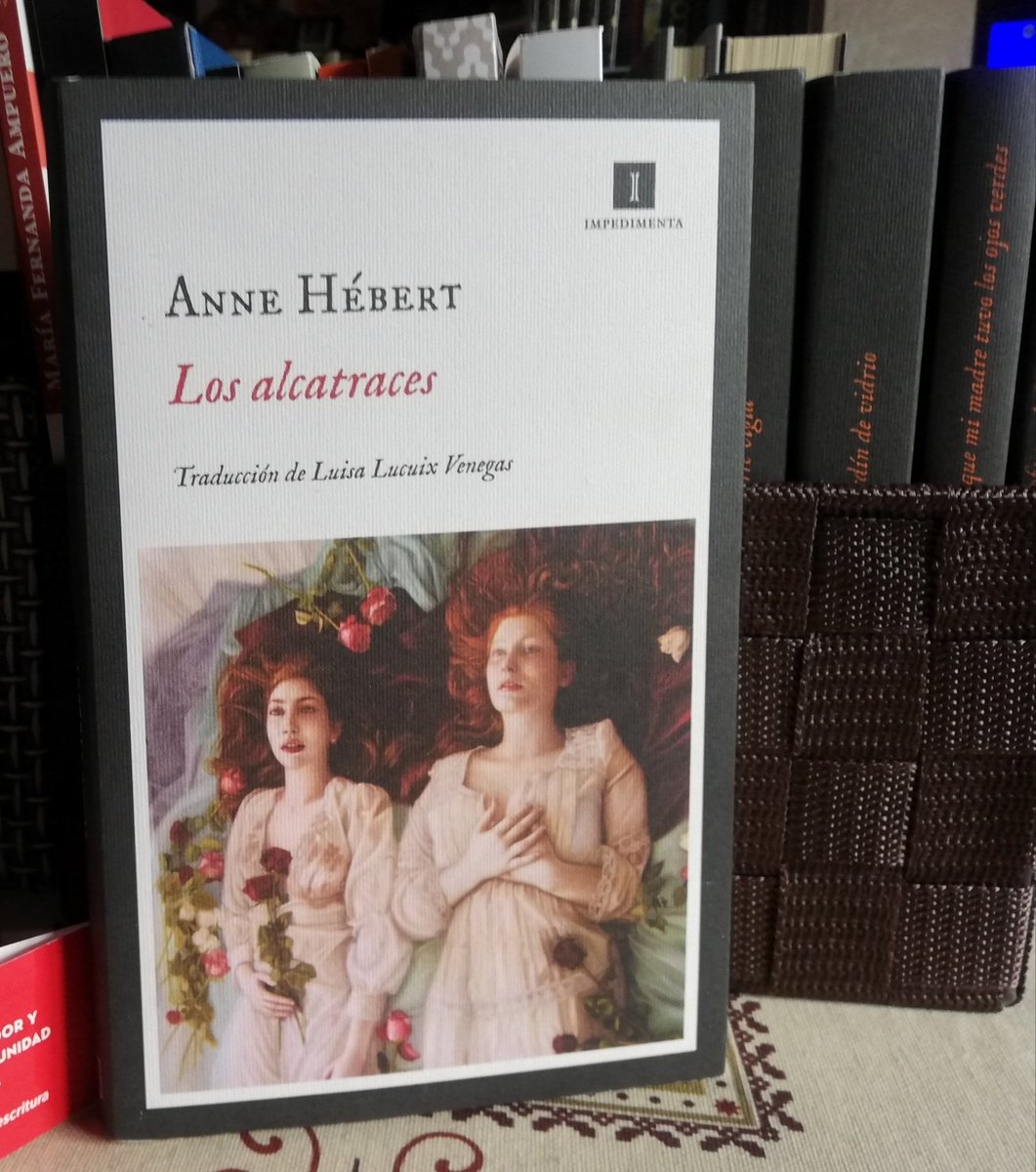 EdurneIturriso's tweet photo. Meses andaba yo coqueteando con esta historia: #LosAlcatraces de #AnneHebert, en una preciosa edición de @EdImpedimenta, como siempre. Tengo muchas ganas de sumergirme en ella. 📚😉🤓 https://t.co/UShjL6QOc5
