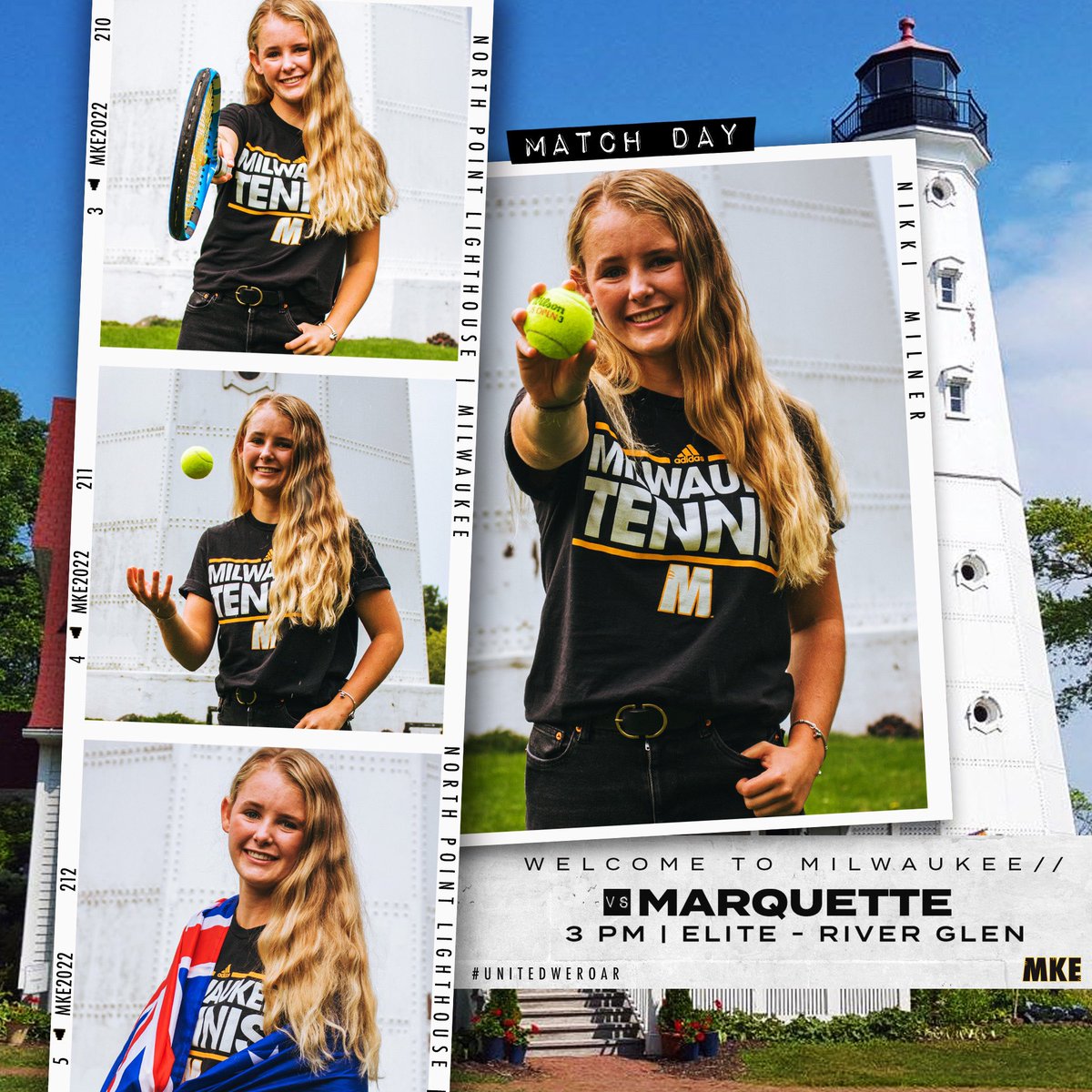 It’s a new day and we’re ready to go! 

🆚: Marquette
⏰: 3 pm
🏟: Elite - River Glen
📍: MKE
#UnitedWeRoar | #MatchDay