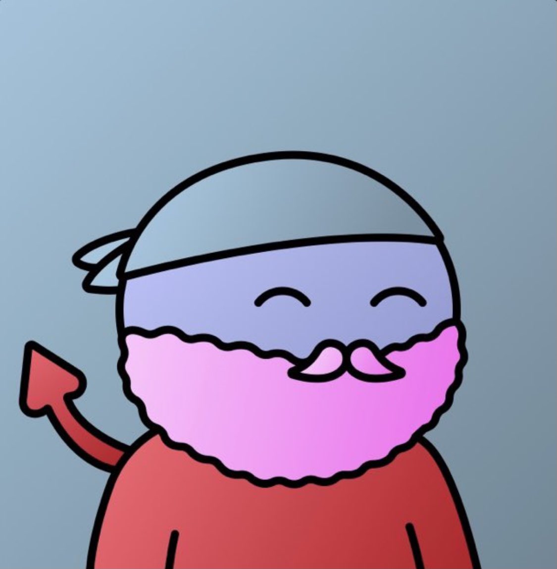KremeKripto's tweet photo. @0xAppodial @CaptainPaup_ 

Really can’t wait to switch out my @GBlueberryClub durag for some horns to match its devil suit 🤙👹 https://t.co/MPEWPrimBN