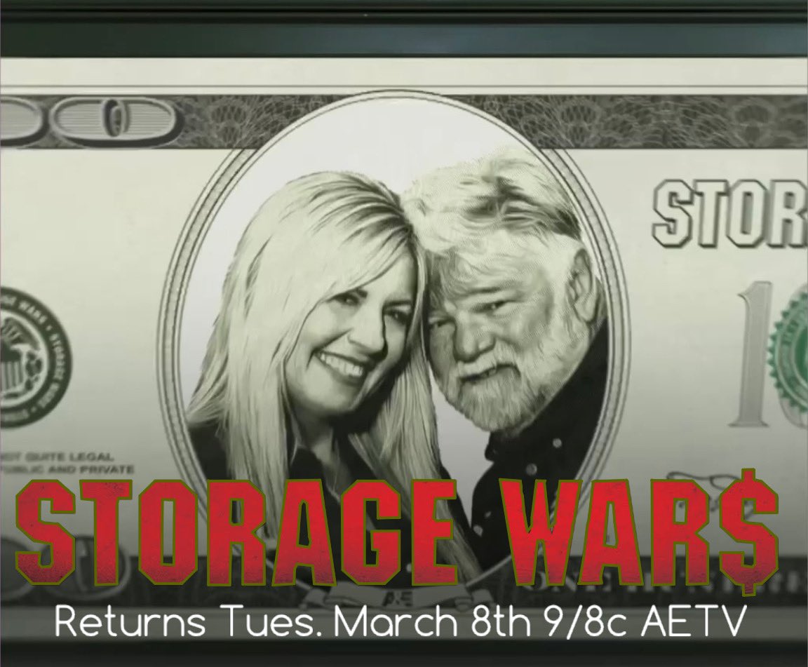 auctionguydan's tweet image. We’re back, all new episodes #StorageWars 
Tues. Mar. 8th 9/8c @AETV AmericanAuctioneers.com
StorageWarsOnline.com 
aka StorageAuctions.net