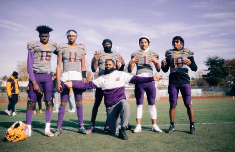 Coachksteward's tweet photo. The beginning of starting new. #GriffinFootball #MLKFOOTBALL https://t.co/k4cCIFFTqi