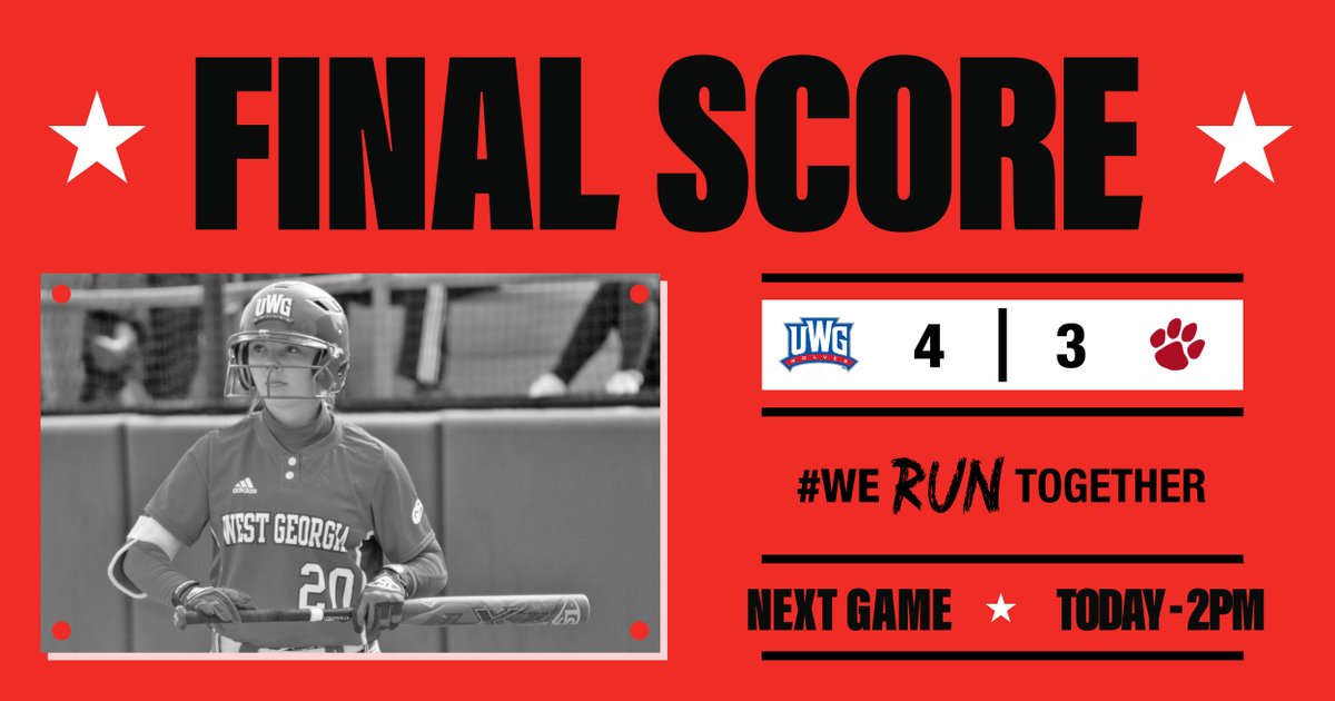 BALLGAME!

We take game one of the day, and we'll await Lander at 2 PM ish.

#WeRunTogether