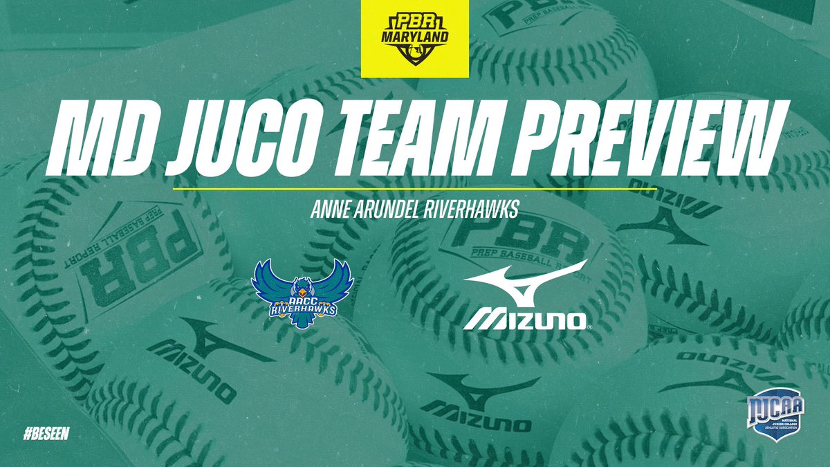 Prep Baseball Maryland (@prepbaseballmd) on Twitter photo ๐จ MD JUCO Team Preview ๐จ
๐ฅ Anne Arundel Riverhawks
2022 season preview of <a href="/AACC_Baseball/">AACC Baseball</a> led by Nick Hoffner.
Full Release ๐
๐: zcu.io/I1fg
@PBR_JUCO <a href="/MarylandJuco/">Maryland JUCO Athletic Conference</a> ๐จ MD JUCO Team Preview ๐จ
๐ฅ Anne Arundel Riverhawks
2022 season preview of <a href="/AACC_Baseball/">AACC Baseball</a> led by Nick Hoffner.
Full Release ๐
๐: zcu.io/I1fg
@PBR_JUCO <a href="/MarylandJuco/">Maryland JUCO Athletic Conference</a>