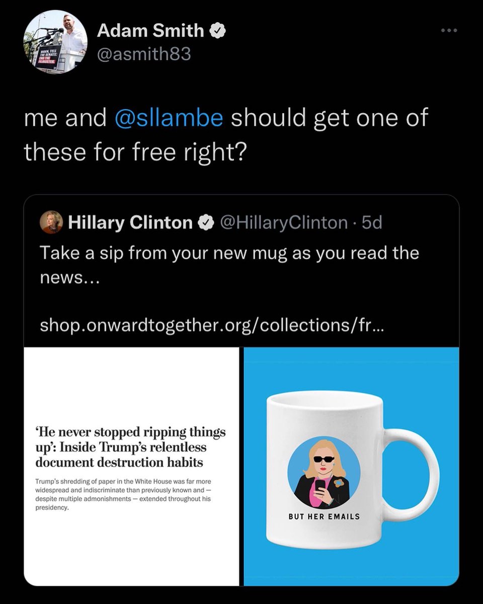 sllambe's tweet photo. Ask and you shall receive. Thanks, @hillaryclinton. #ButHerEmails #TextsFromHillary https://t.co/grSIFm2yPh