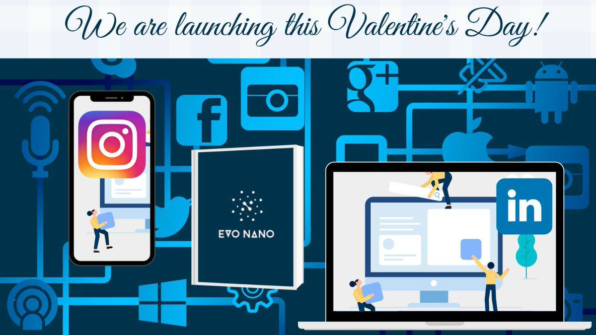 evo_nano's tweet photo. We're excited to launch our Instagram and LinkedIn pages tomorrow. Keep an eye out tomorrow to follow us 😀 to hear more about the project and #nanomedicine in general. https://t.co/OPiuQRsP7G