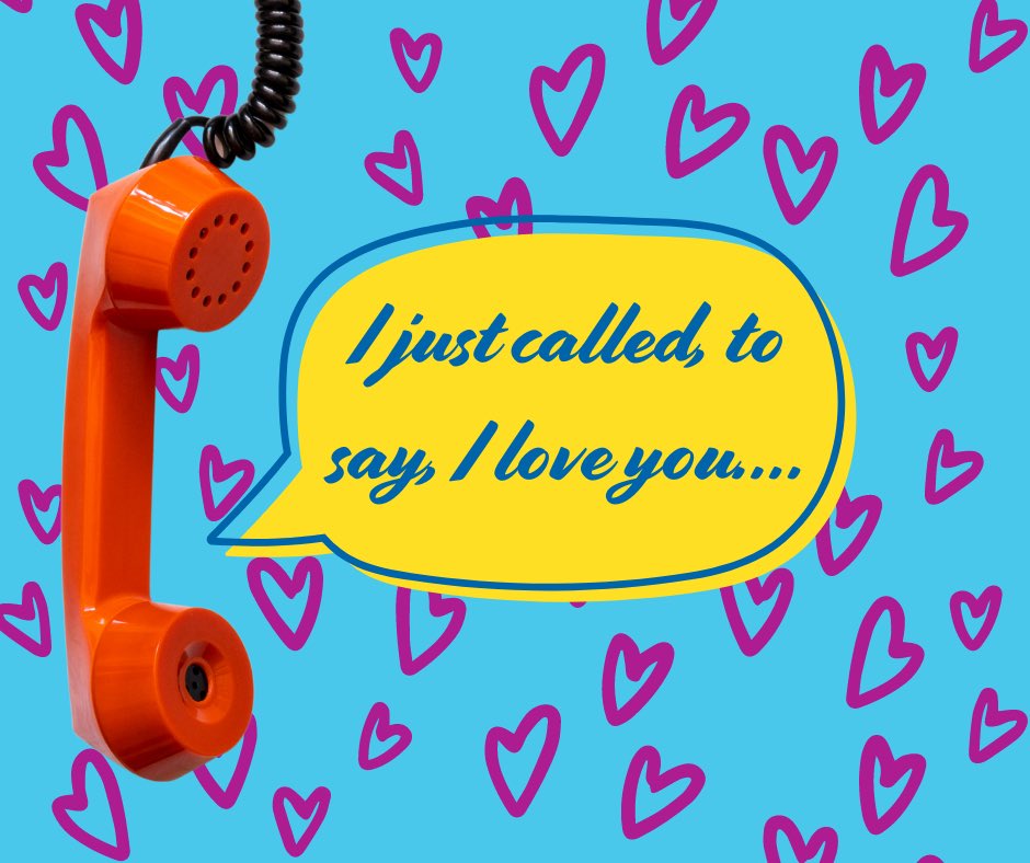Have I told you lately that I love you? Tomorrow is Valentine’s Day; have breakfast or lunch with us, call someone you love and brighten their day while you’re here, and get $5 on us! Ask your server for details. #ijustcalledtosayiloveyou