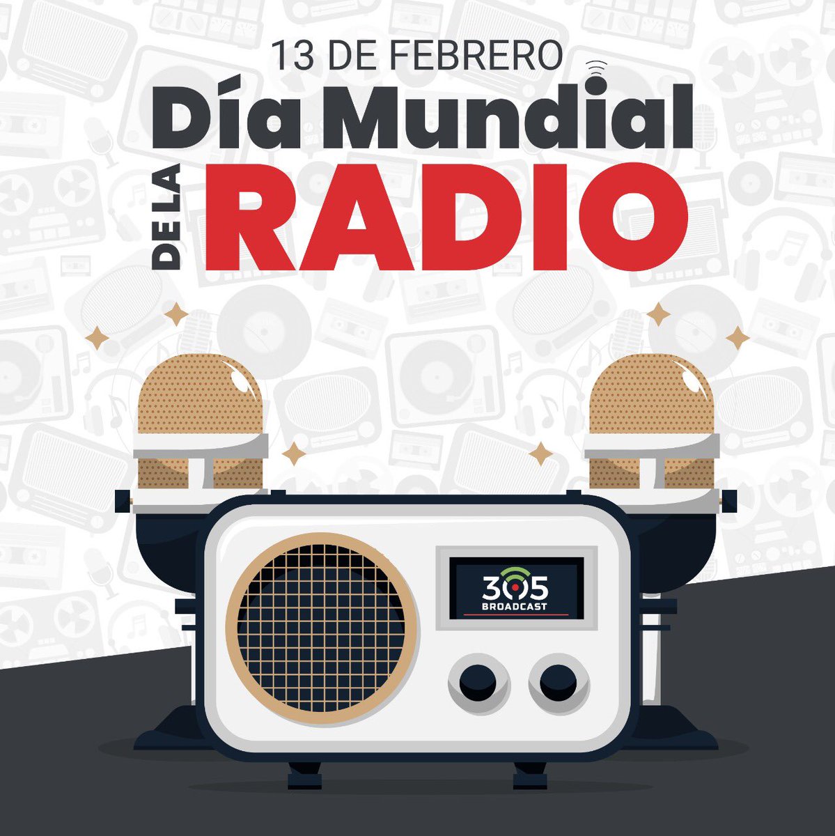 A todos nuestros clientes y amigos que hacen de la radio su entorno diario le deseamos de parte de 305 Broadcast un Feliz Día Mundial de la Radio y nos complacerá encontramos nuevamente en el NAB Show 2022, si quieren registro gratis envíame un mensaje y les informaré cómo.