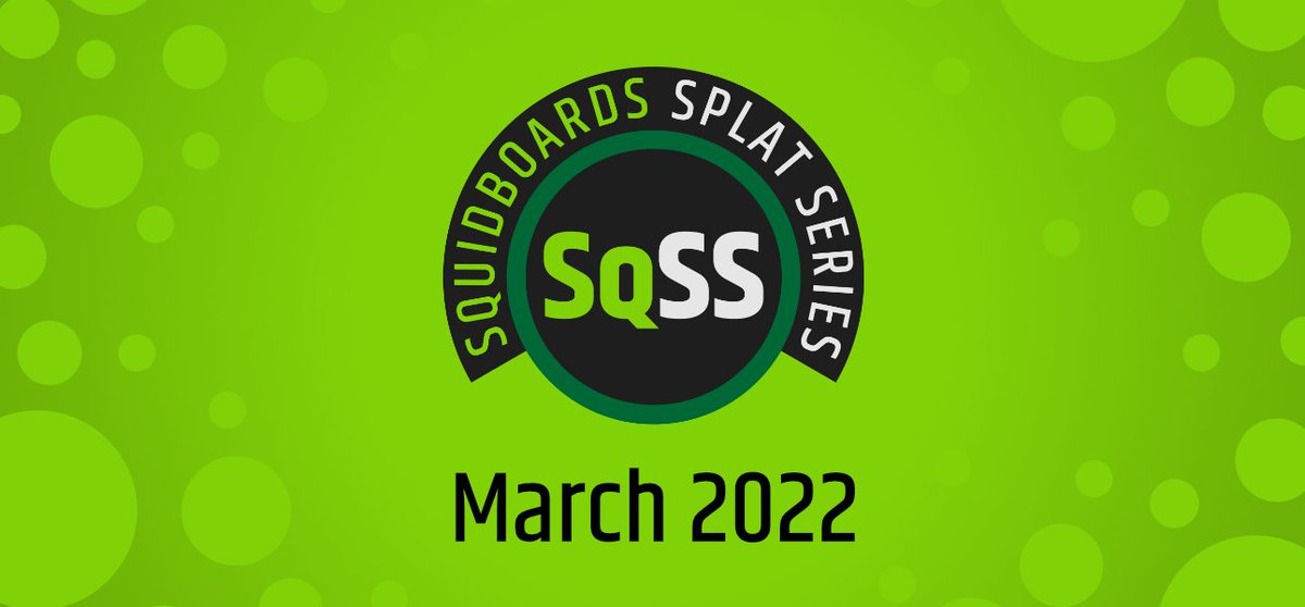 Squidboards's tweet photo. The Squidboards Splat Series returns!

The first #SQSS of 2022 will be taking place on March 12th, and is open to all Splatoon 2 players &amp; regions, with free entry.

We're happy to have @IPLSplatoon returning to provide the live broadcast!

Register today!
https://t.co/UWV5qow6vQ https://t.co/duzhVuEMbo