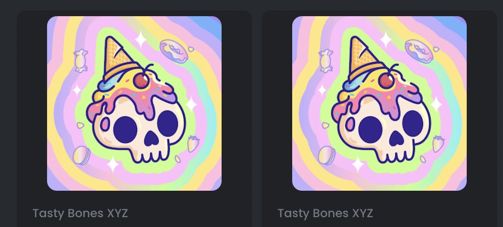 Thank you so much <a href="/TastyBonesNFT/">Tasty Bones ☠️</a> for providing me the smooth and amazing 1st time ever minting experience 😚🧡

Gas was way cheaper than I expected… how did you do that?🥺🔥

Can’t wait for the reveal and coming journey with this amazing team and community 🦴👀
