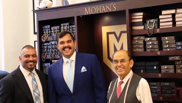 Mohans_Tailors's tweet photo. We're getting pumped for Super Bowl LVI. @Mohans_Tailors is #AllIn for our #superstar #bespoke #menswear client &amp; friend, powerhouse #placekicker, #RyanSantoso, playing in the #BigGame today with the @NFL @RamsNFL! #GORYAN #GOTEAM!

2126970050 https://t.co/Y8XAFkQ7mh @GQMagazine https://t.co/E69YFjXhlH