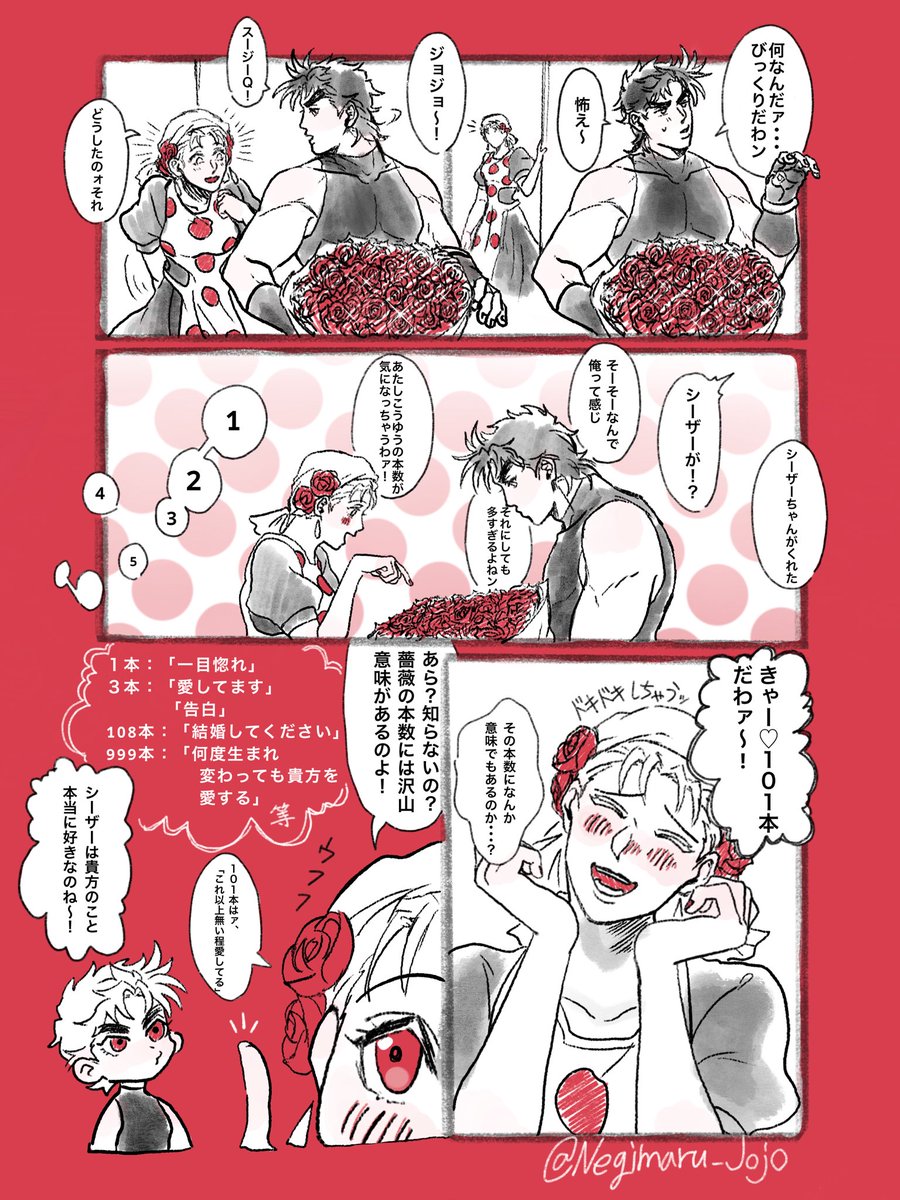 バレンタイン(CJ風味) #jjba 