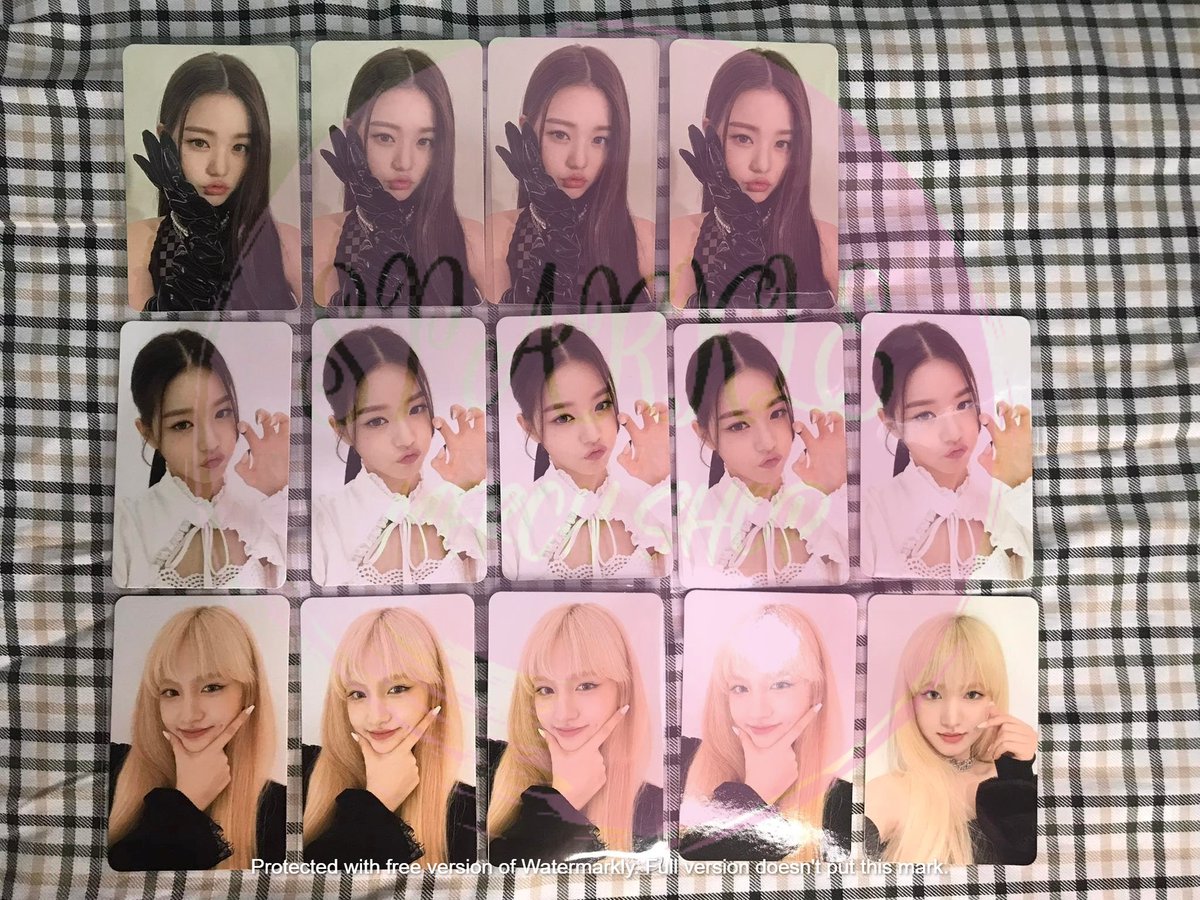 sparklemerch's tweet photo. #SMS_proofs
"Ive Eleven Album Photocards" https://t.co/vUd7ZRbt2y