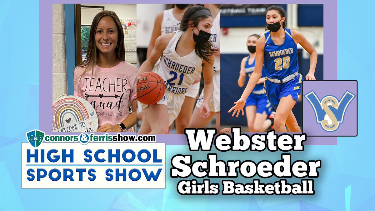 SUPER STRETCH: After 2 straight losses, <a href="/Schroedergbball/">Webster Schroeder Girls Basketball</a> has won 4 in a row and is 12-5. 

Here’s our Connors &amp; Ferris HS Sports Show interview with coach <a href="/Mrs_Mrozek/">Codi Battaglia Mrozek</a>, super soph Mariah Watkins &amp; sr. co-capt. Julia Perales! 

youtu.be/9A1gapIeK3M

<a href="/WCSDProud/">One Webster</a> 
<a href="/SchroederSports/">Schroeder Athletics</a>